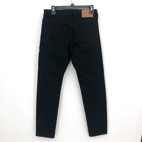 MADEWELL Men's Slim Jeans 33x30 Black Bainhart ND479 COOLMAX Denim NWT - Picture 7 of 10
